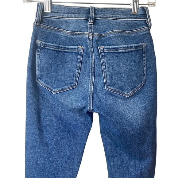 Pacsun High Rise Distressed Medium Wash Jegging Jean Size 23 - Picture 6 of 9